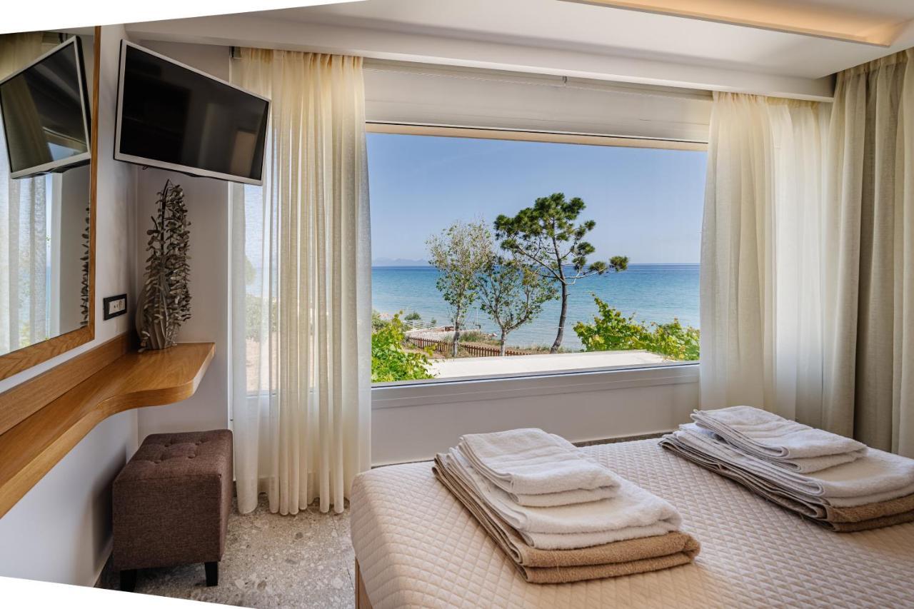 Addimare Sea View Villa, And Events Venue Alykes  Exterior foto
