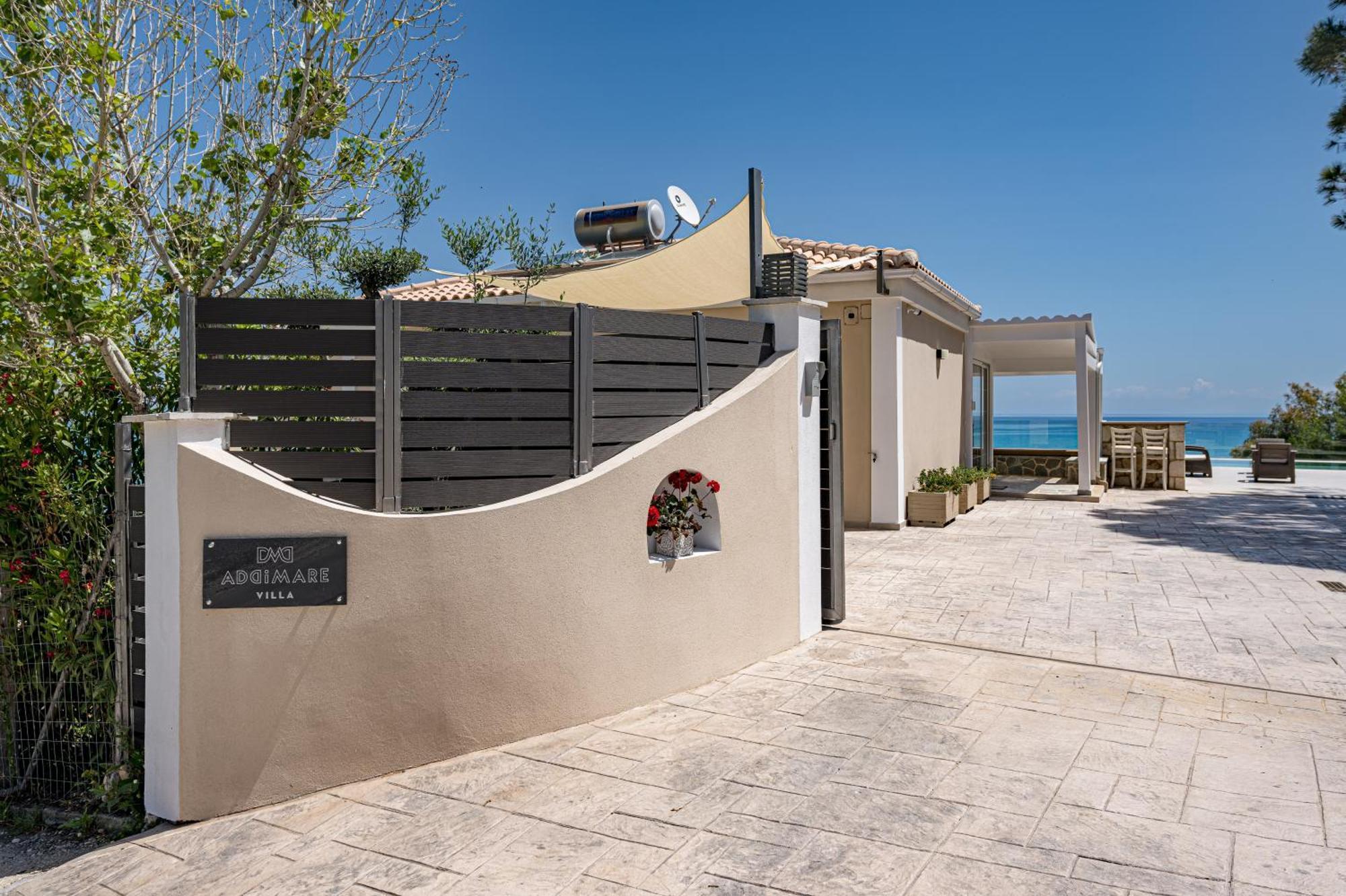 Addimare Sea View Villa, And Events Venue Alykes  Exterior foto